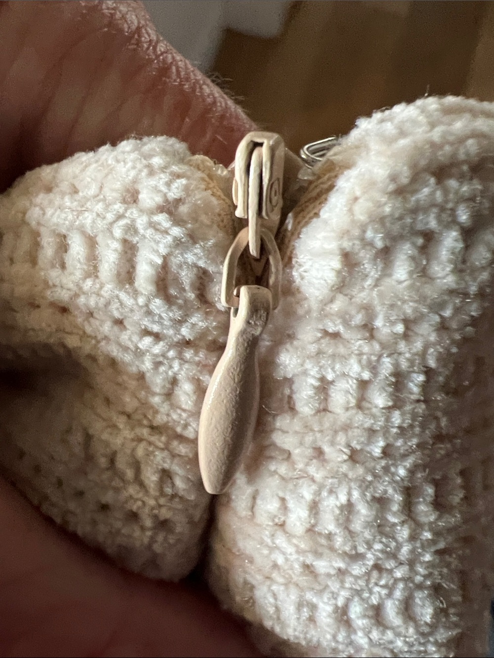 TCEC Cream Ribbed Shorts - Picture 5 of 5
